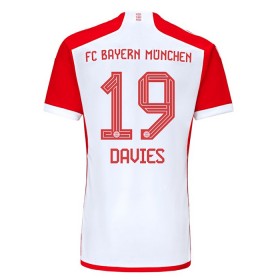 Bayern München Alphonso Davies 19 Thuisshirt 2023-24